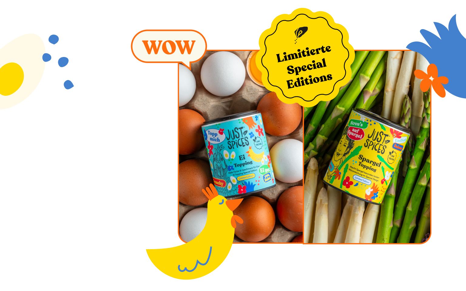 Ei Topping & Spargel Topping Special Editions