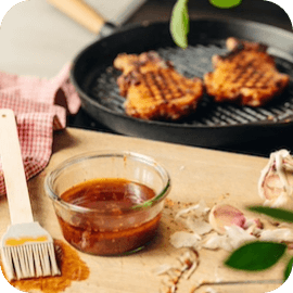 Schweinefleisch Marinaden