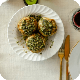 Vegetarische Weihnachts-Gerichte