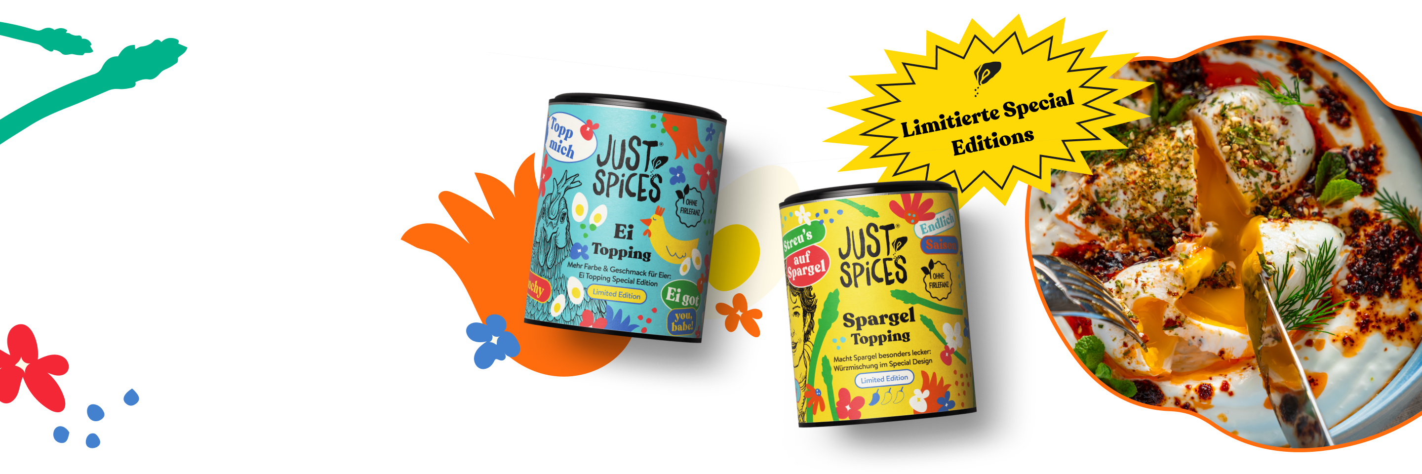 Ei Topping & Spargel Topping Special Editions