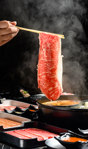 Rindfleisch Scheibe für den Hot Pot 