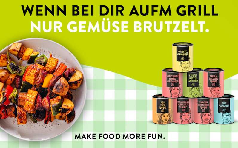 Vegetarisches Grillen Set 